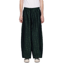 Green H.D.P. Trousers 232821M191002