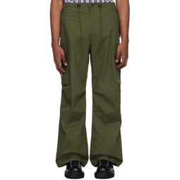 Khaki Field Cargo Pants 241821M188003