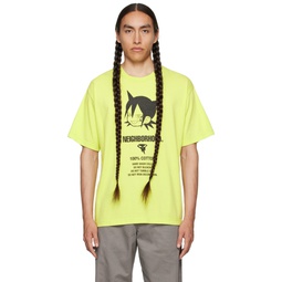 Yellow Graphic T Shirt 232019M213018