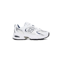 White   Silver 530 Sneakers 241402F128105