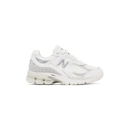 White   Gray 2002RX Sneakers 241402F128071