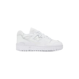 White 550 Sneakers 232402F128105