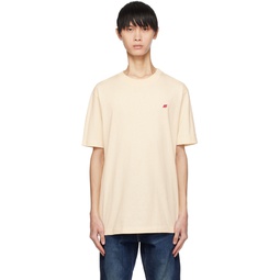 Beige Made in USA Core T Shirt 232402M213001