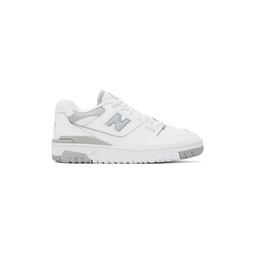 White   Gray 550 Sneakers 241402M237113