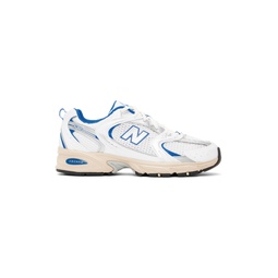 White   Blue 530 Sneakers 241402F128247