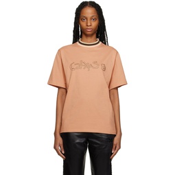 Orange Calypso T Shirt 231363F110003