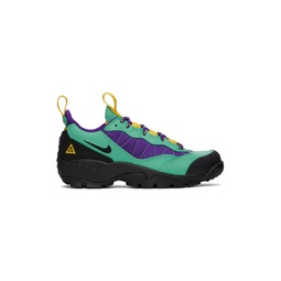 Green   Purple Air Mada Sneakers 231011F127019