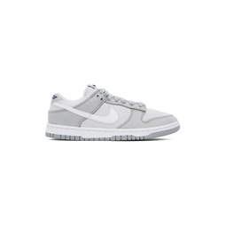 Gray Dunk Low LX Sneakers 241011F128055