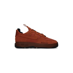 Orange Air Force 1 Wild Sneakers 241011F128025