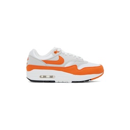 White   Orange Air Max 1 87 Sneakers 241011F128030
