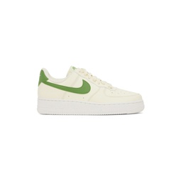 Off White   Green Air Force 1 07 Next Nature Sneakers 241011F128111