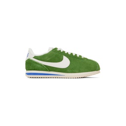 Green Cortez Vintage Sneakers 241011F128129