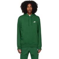 Green Sportswear Club Hoodie 231011M202005