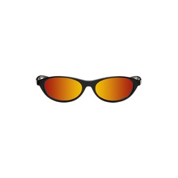 Black Retro Sunglasses 222011F005008