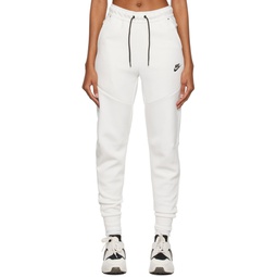 White Sportswear Tech Lounge Pants 222011F086019