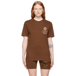 Brown CACT US CORP Edition T Shirt 222011F110025