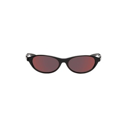 Black Retro Sunglasses 231011F005016