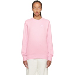 Pink Sportswear Club Sweatshirt 222011F098016