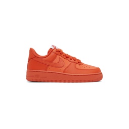 Orange Air Force 1 07 Sneakers 222011F128064