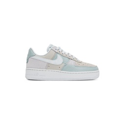 Gray   Blue Air Force 1 07 Be Kind Sneakers 221011F128110