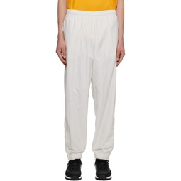 White Sportswear Solo Swoosh Lounge Pants 222011M190087