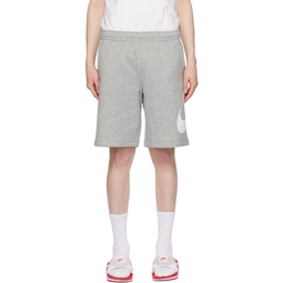 Gray Sportswear Club Shorts 232011M193019