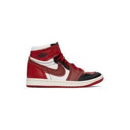 Black   Red Air Jordan 1 High Method Sneakers 241445F127011