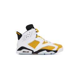 Yellow Air Jordan 6 Retro Sneakers 241445M236040