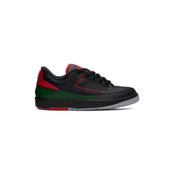 Black Air Jordan 2 Low Origins Sneakers 241445M237004