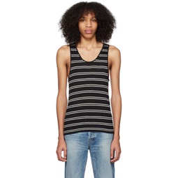 Black Grayson Tank Top 231140M201010