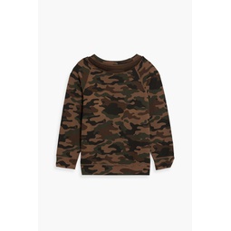 Luka camouflage French cotton-terry sweatshirt