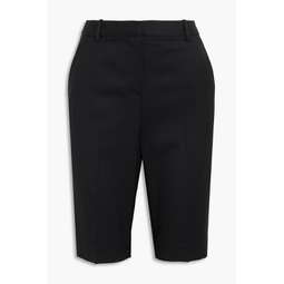 Montreal wool-blend twill shorts