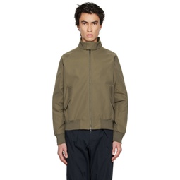 Khaki Dawson 1430 Bomber Jacket 231635M175002