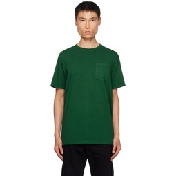 Green Pocket T Shirt 232876M213022