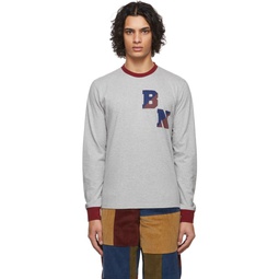 Grey Baracuta Edition Ringer T Shirt 221876M213001