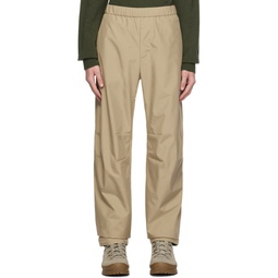 Beige Alvar Trousers 232116M191007