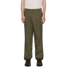 Green Ezra Trousers 232116M191010