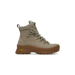 Taupe Hiking Boots 232116M255000
