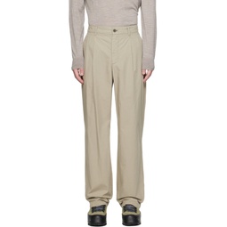 Gray Benn Trousers 241116M191014