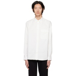 White Tab Series Silas Shirt 231116M192014