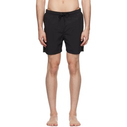 Black Hauge Swim Shorts 241116M208003