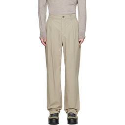 Gray Benn Trousers 241116M191014