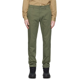 Green Aros Trousers 231116M191016