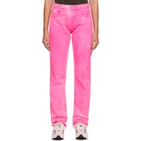 Pink High Jeans 221438F069026