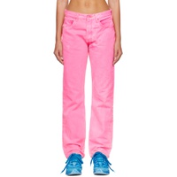 Pink High Jeans 222438F069006