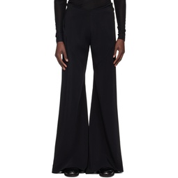Black Essential Trousers 241217M191000
