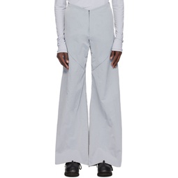 SSENSE Exclusive Gray Trousers 241217M191007
