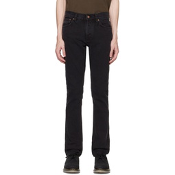 Black Tight Terry Jeans 222078M186063