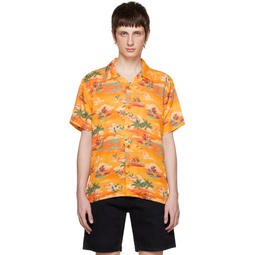Orange Arvid Shirt 232078M192003