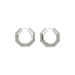 Silver  3105 Octa Earrings 212439F009005